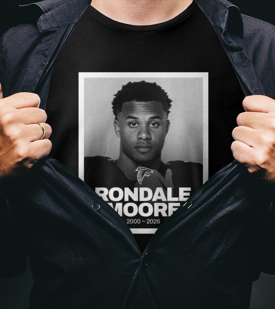 Rondale Moore Tribute 2000 2026 Atlanta Falcons T-Shirt