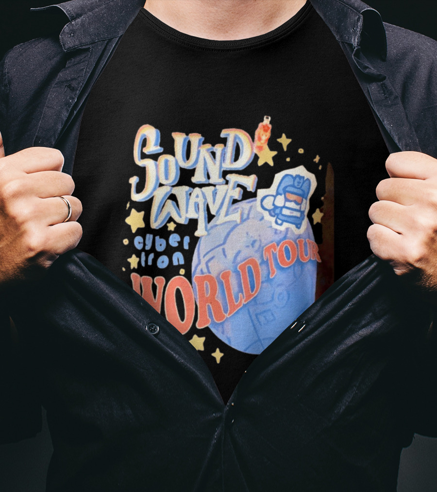 Sound Wave Cyber Airon World Tour T-Shirt