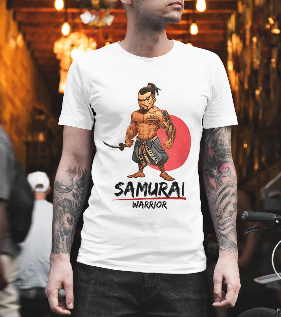 Samurai Warrior Strong Japanese T-Shirt