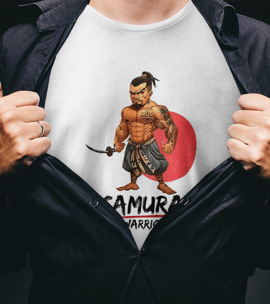 Samurai Warrior Strong Japanese T-Shirt