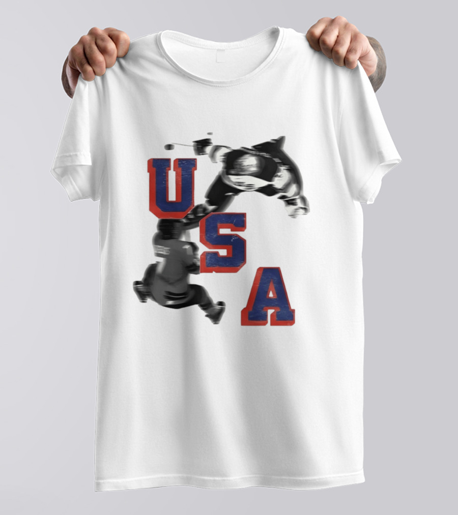 USA Hockey Gold Celebration With Secretary Of Defense Olympic 2026 T-Shirt