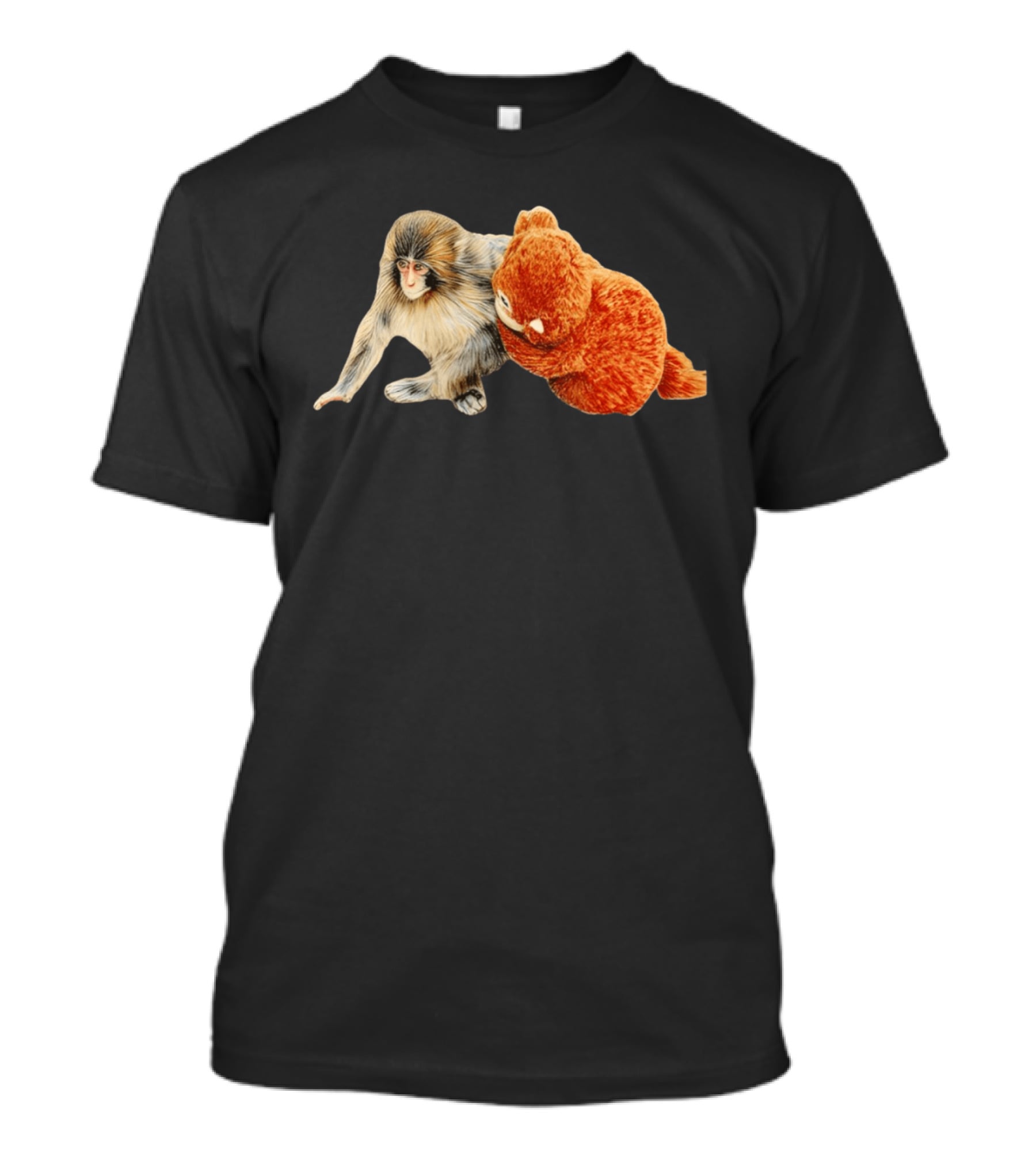 Lonely Punch Baby Monkey Duo T-Shirt