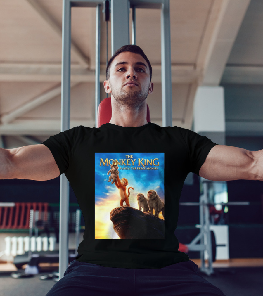 The Monkey King Punch The Fierce Monkey Epic Adventure T-Shirt