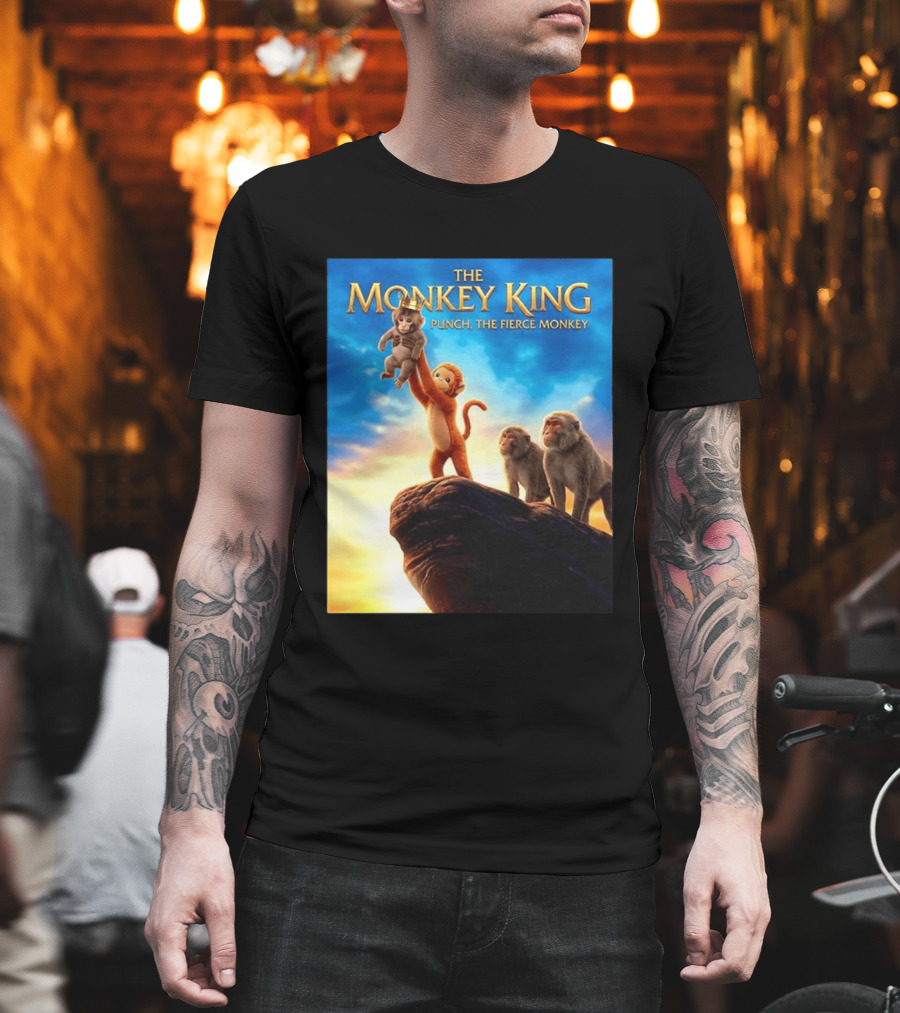 The Monkey King Punch The Fierce Monkey Epic Adventure T-Shirt