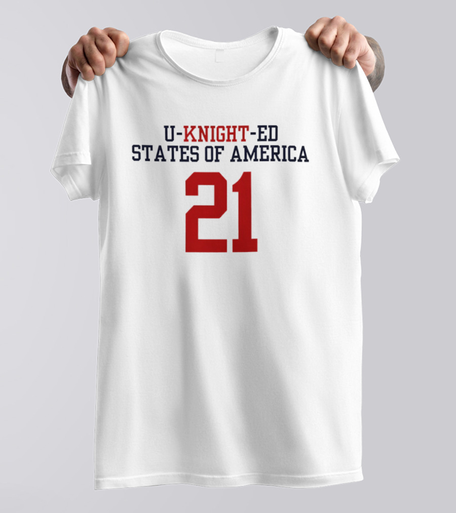 U Knight Ed States Of America 21 T-Shirt