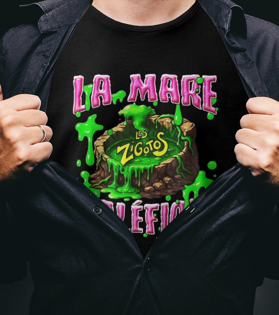Les Zigotos La Mare Maléfique Green Goo Pit T-Shirt