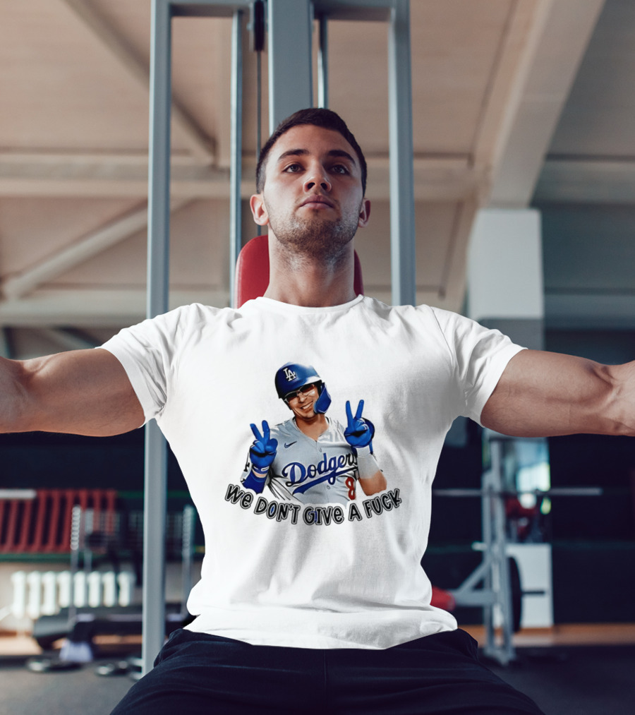 Enrique Hernández Dodgers MLB We Don't Give A Fuck T-Shirt