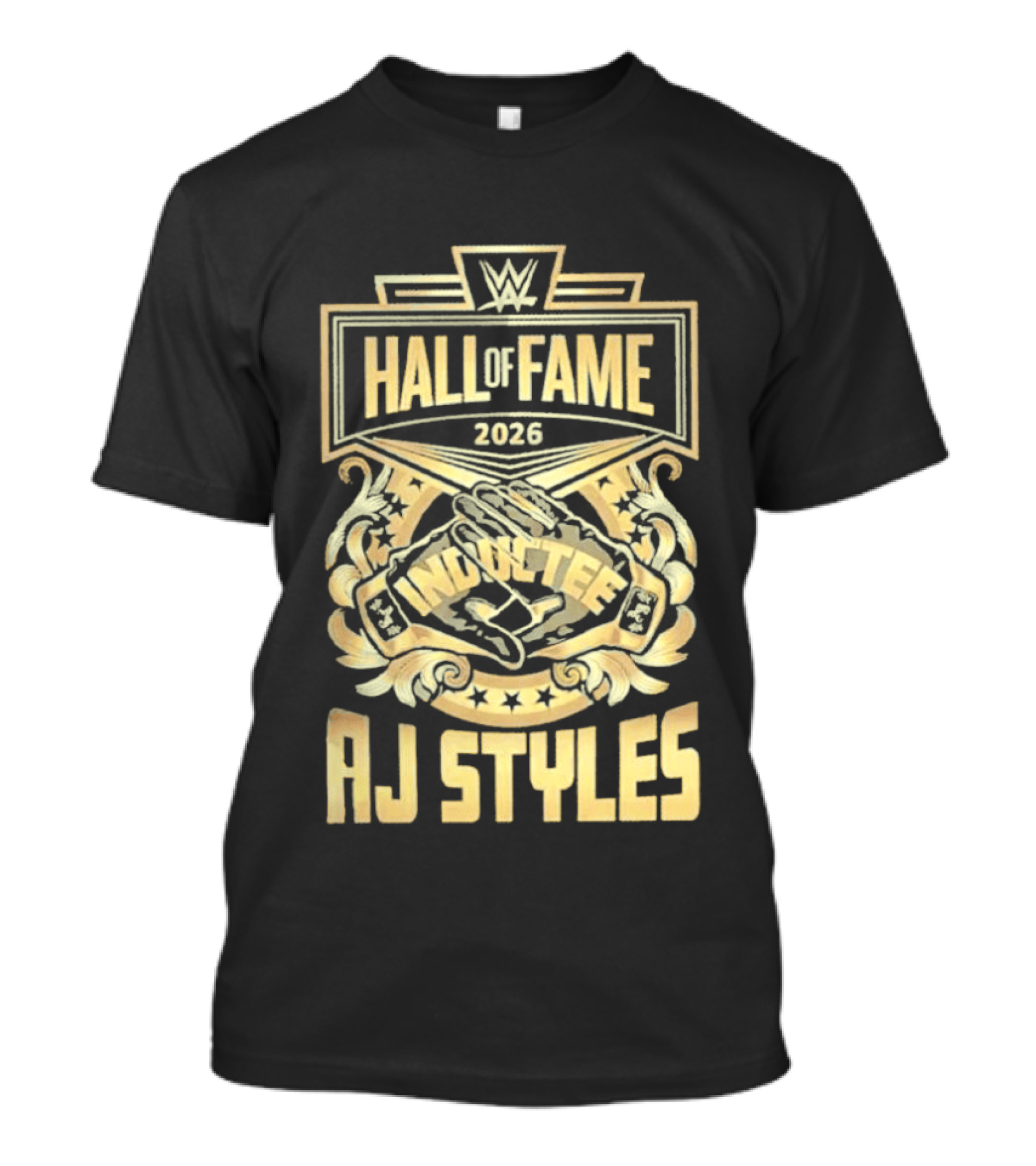 AJ Styles WWE Hall Of Fame 2026 Phenomenal Induction T-Shirt