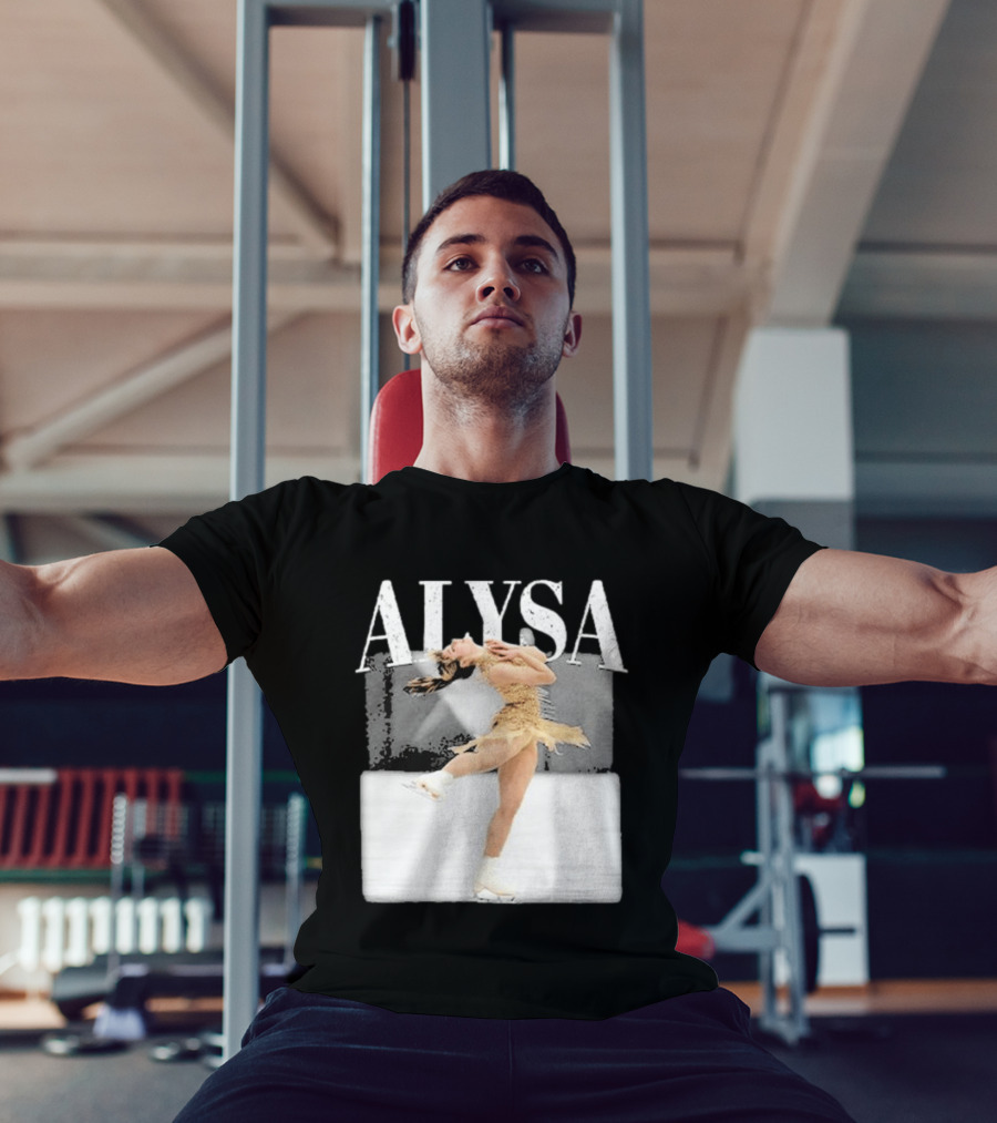 Alysa USA Skating Performance Frozen Moment T-Shirt