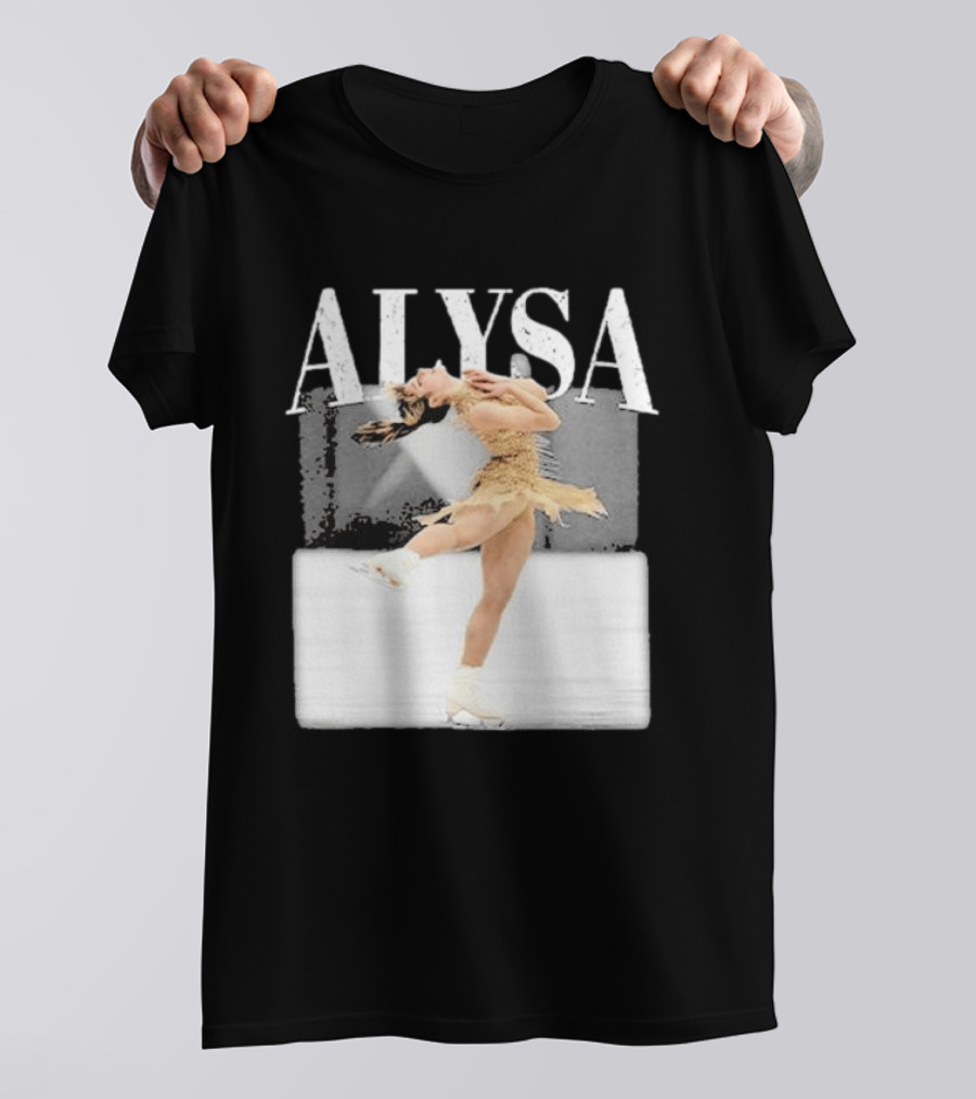 Alysa USA Skating Performance Frozen Moment T-Shirt