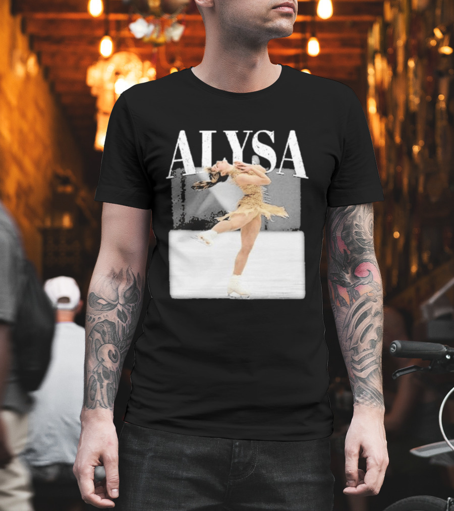 Alysa USA Skating Performance Frozen Moment T-Shirt