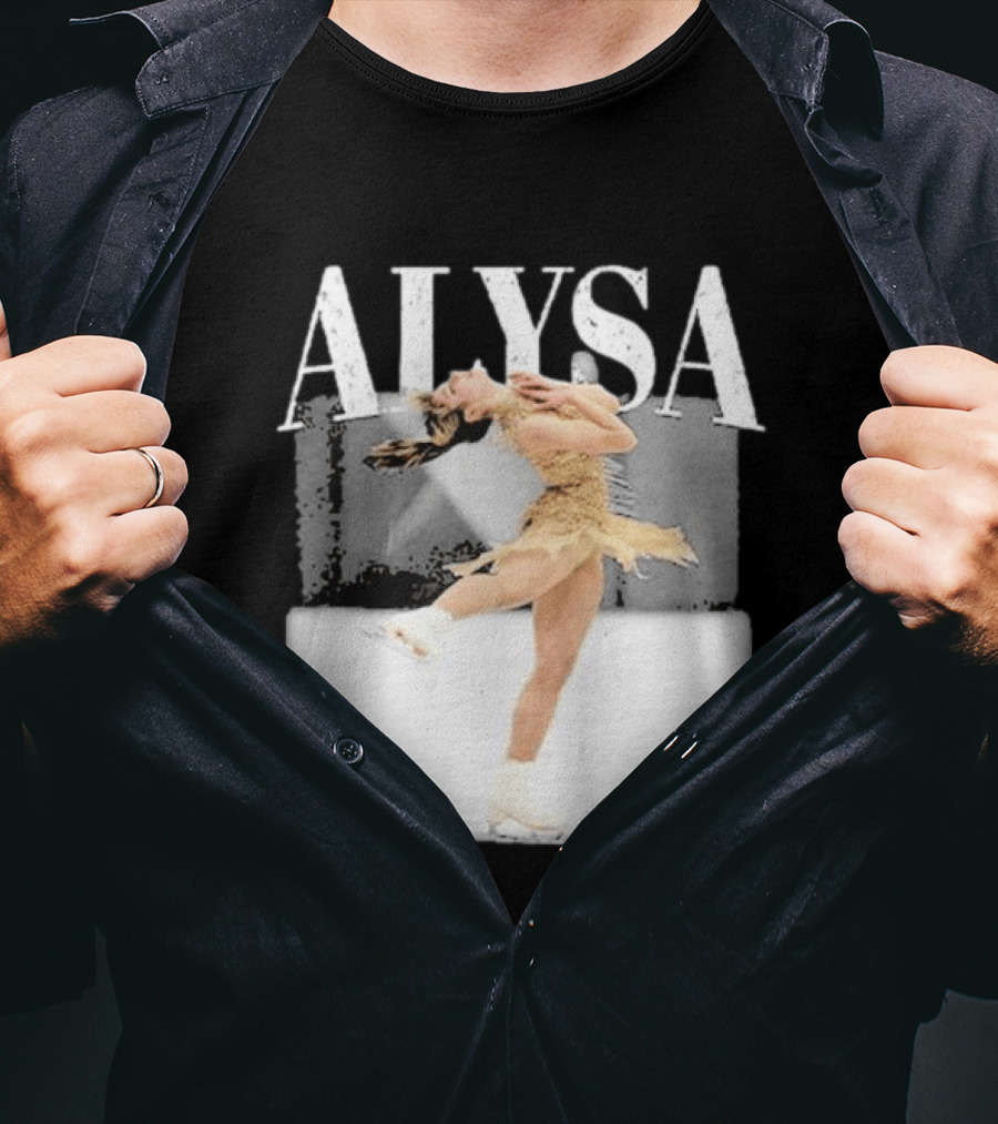 Alysa USA Skating Performance Frozen Moment T-Shirt