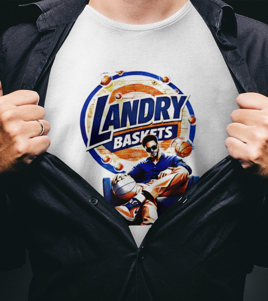 Landry Baskets Basketball Surreal Pop T-Shirt