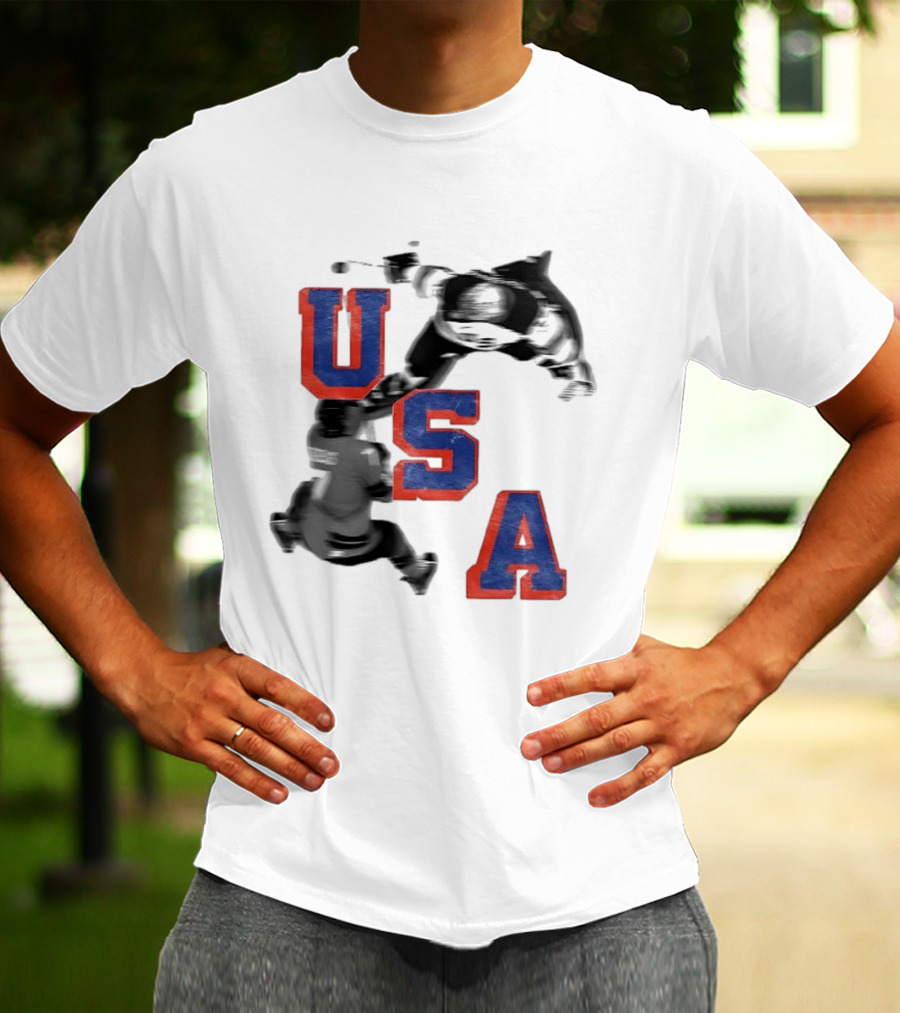 USA NHL World Champs 2026 Hockey Players T-Shirt
