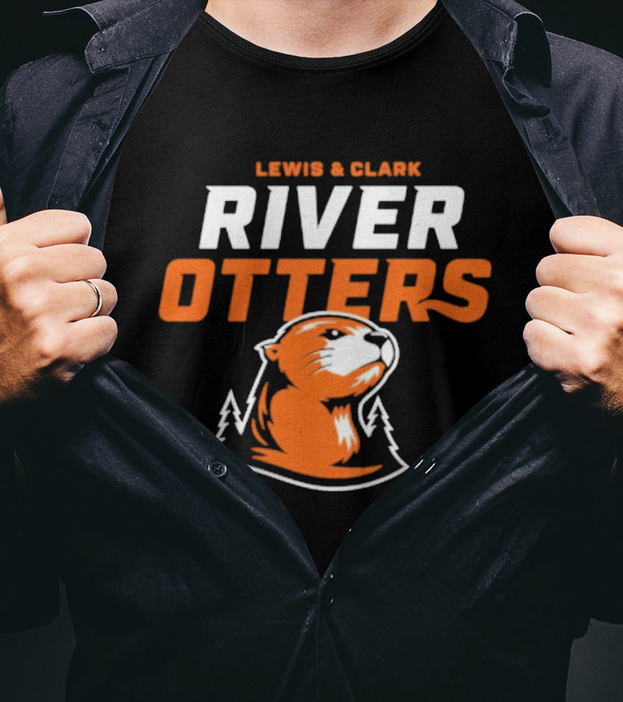 Lewis & Clark River Otters Team T-Shirt
