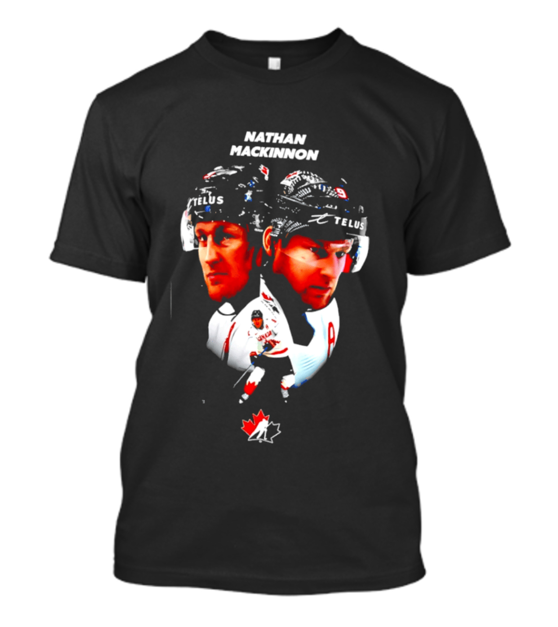 Nathan MacKinnon Canada Hockey Telus Team Maple Leaf T-Shirt