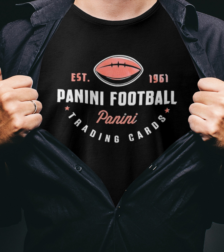 Panini Football Trading Cards Est 1961 Classic Vintage Collection T-Shirt