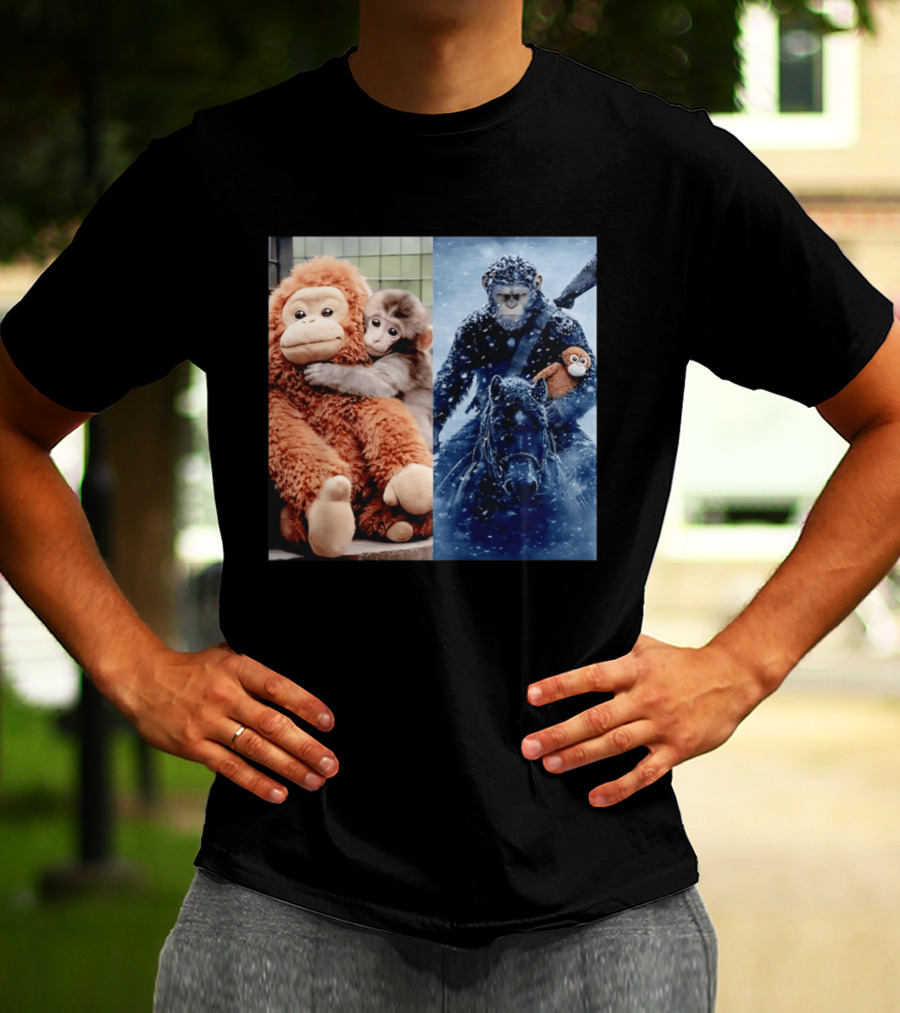 Punch Kun Monkey Evolution Young To Adult 2026 T-Shirt