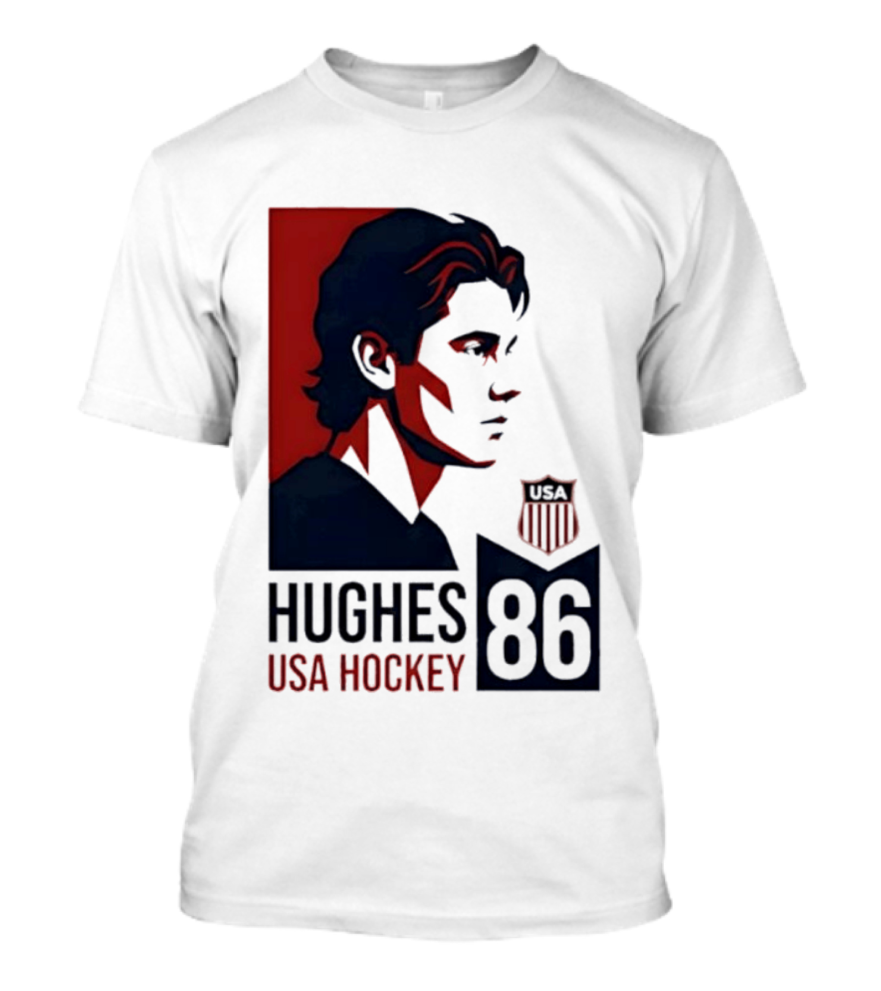 Hughes USA Hockey 86 Winter Olympic Team 2026 T-Shirt