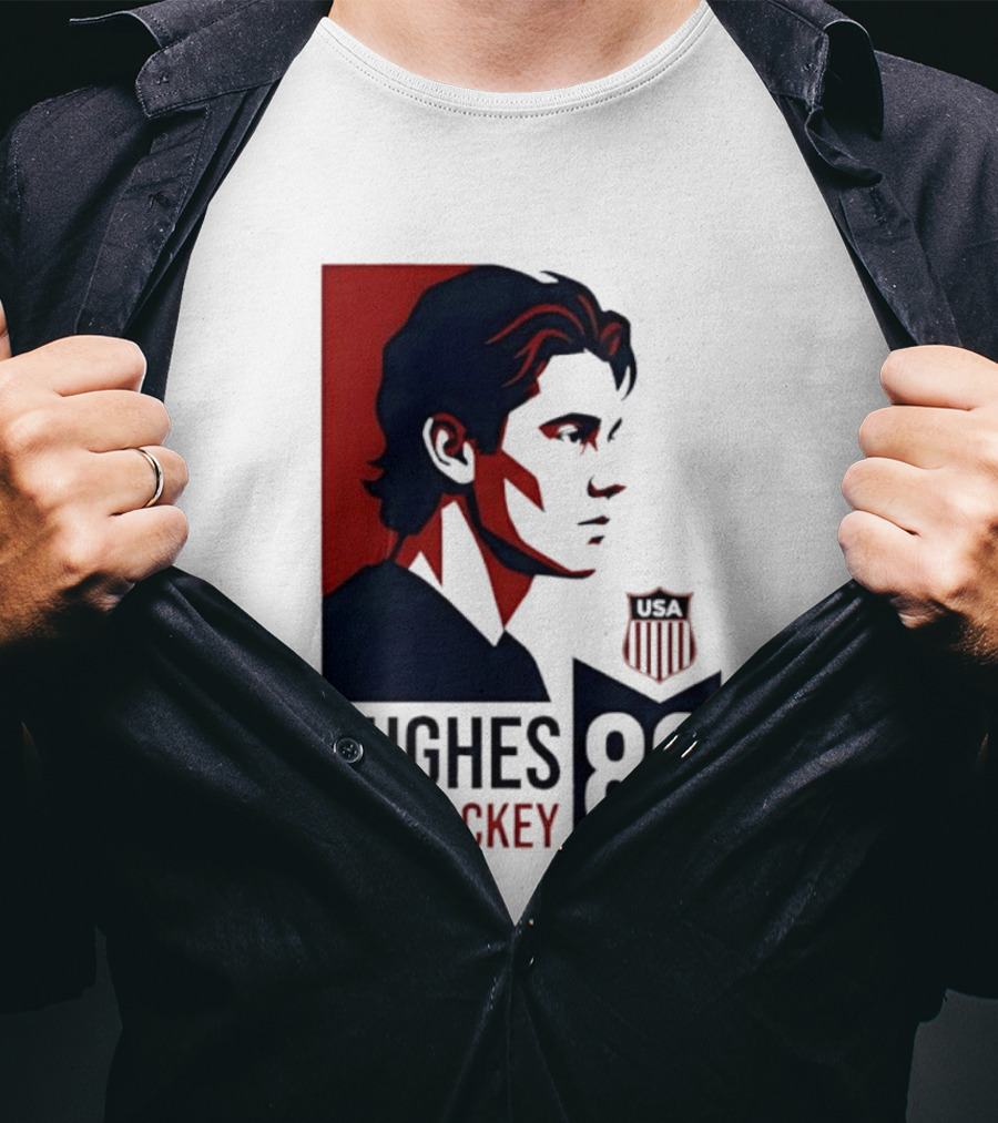 Hughes USA Hockey 86 Winter Olympic Team 2026 T-Shirt