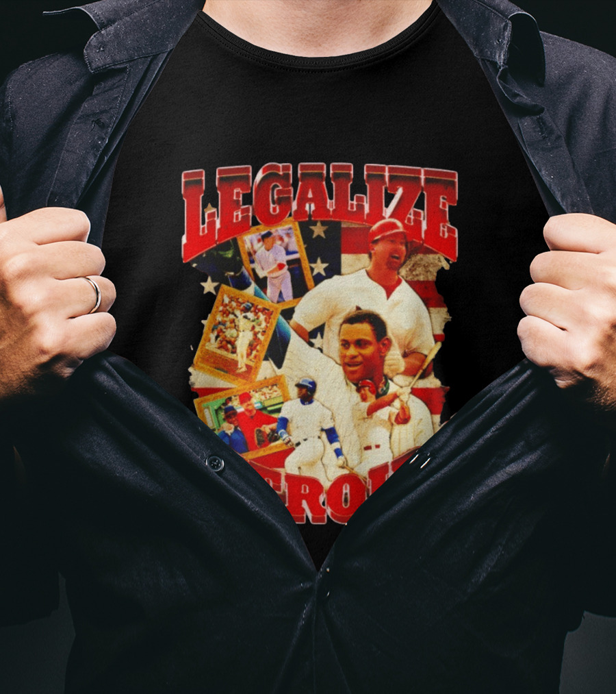 Legalize Steroids Baseball Controversy 2026 T-Shirt