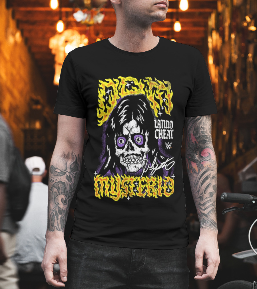 Dominik Mysterio Latino Skull Tattoo Cheat T-Shirt