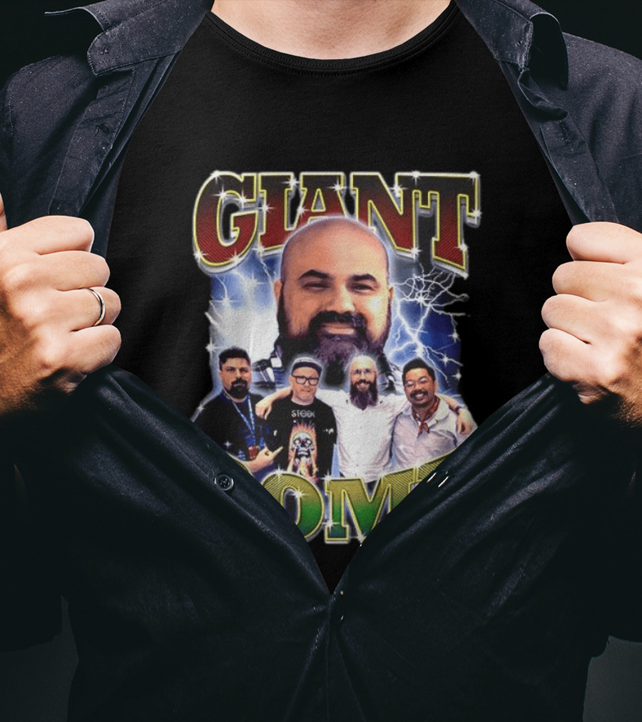 Giant Bomb 90s Electric Lightning Group T-Shirt