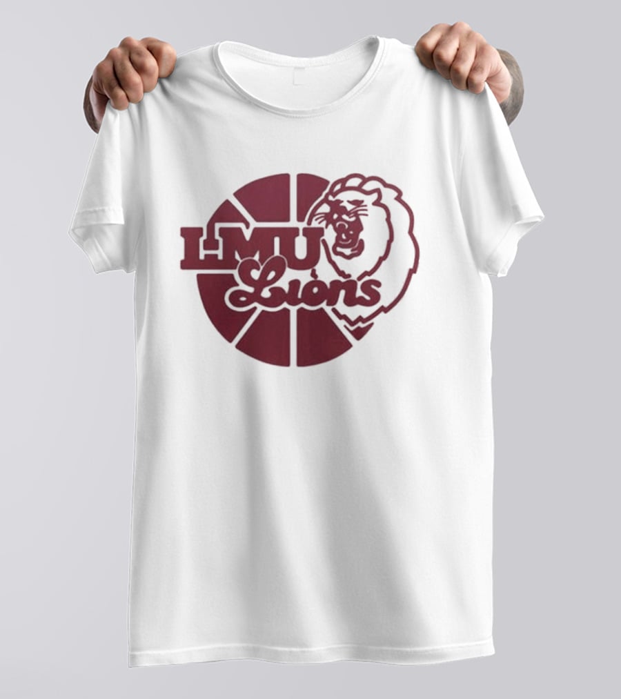 LMU Lions Basketball Throwback Night 2026 T-Shirt