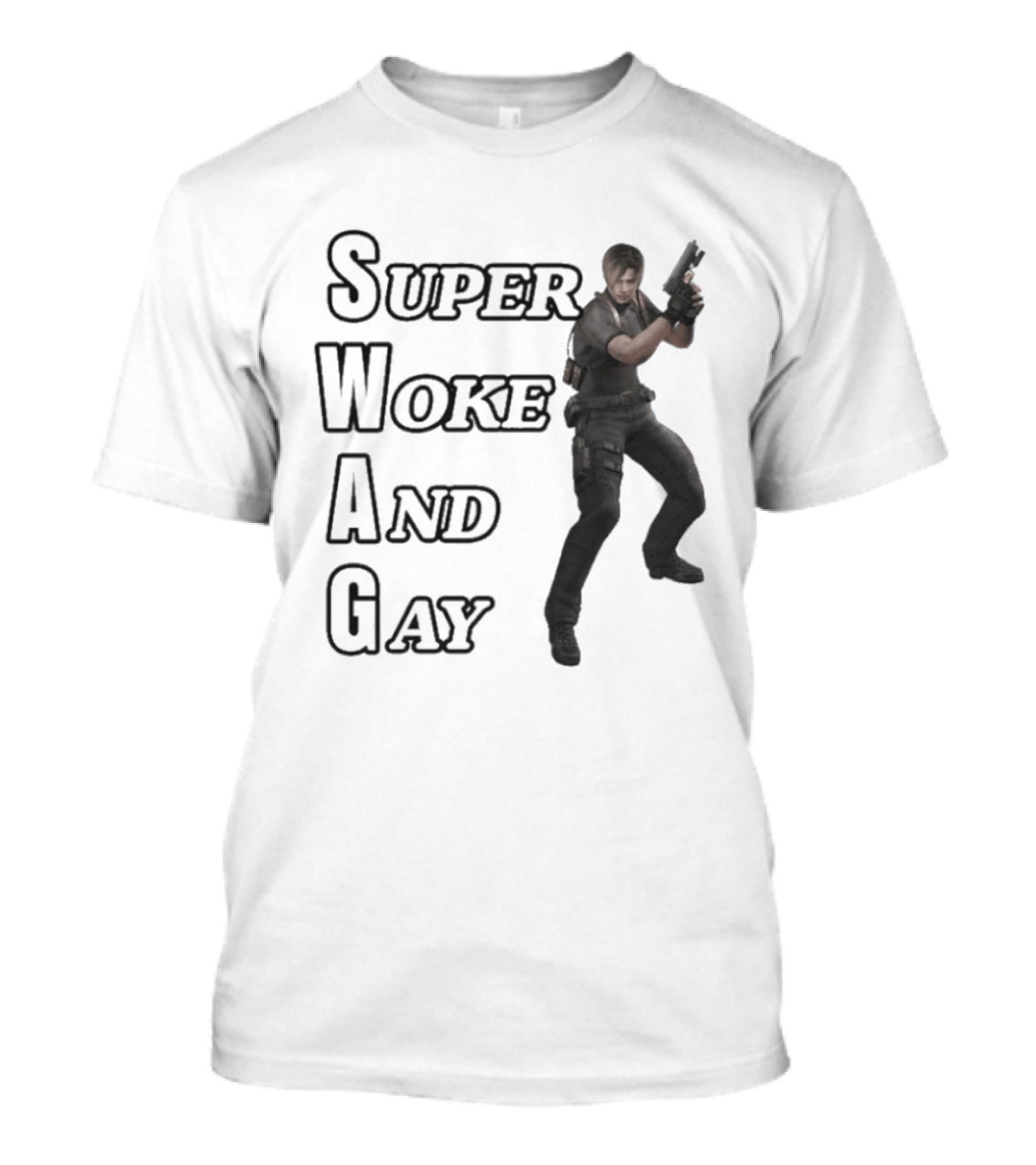 Super Woke And Gay SWAG Leon T-Shirt