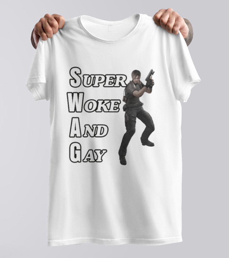 Super Woke And Gay SWAG Leon T-Shirt