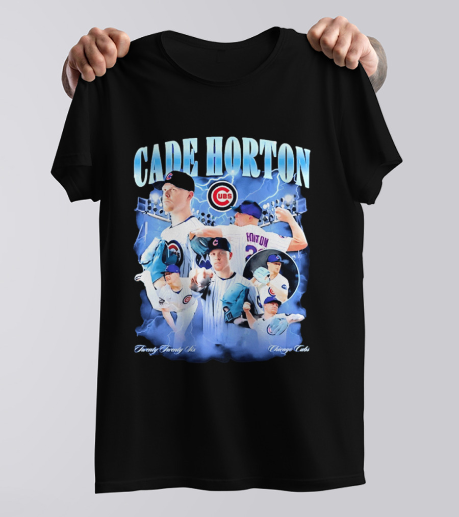 Cade Horton Chicago Cubs 2026 Twenty Twenty Six T-Shirt