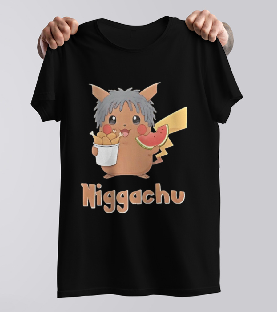 Niggachu Nigga Pikachu T-Shirt