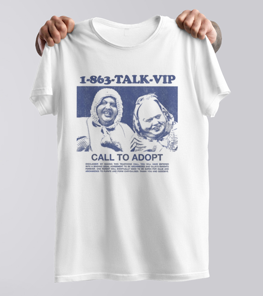 1 863 TALK VIP Call To Adopt T-Shirt