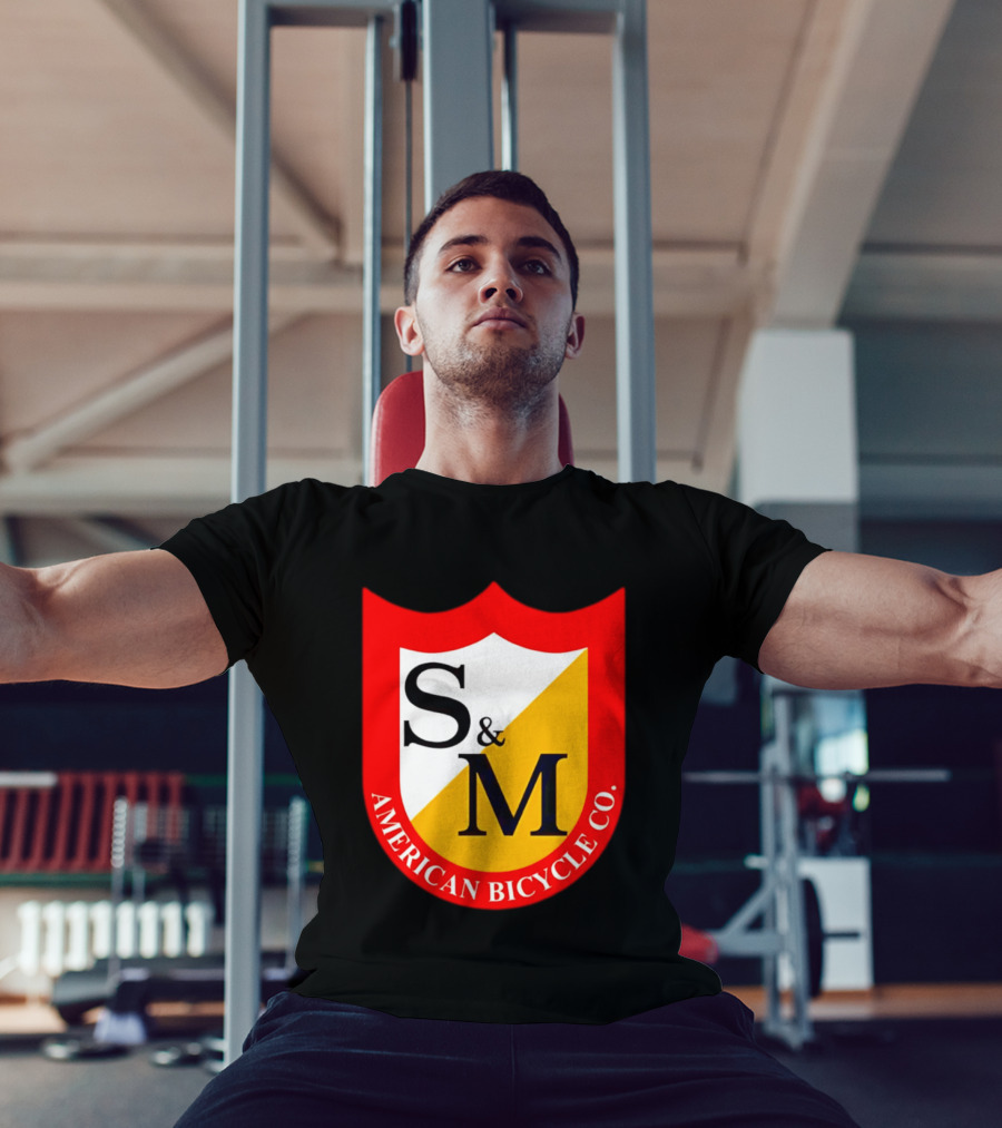 S&M American Bicycle Co Shield T-Shirt