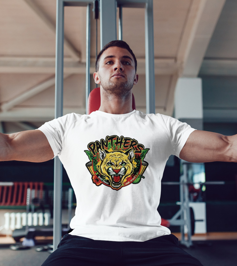 Florida Panthers 2026 Black History Night Silent Power Loud Impact T-Shirt