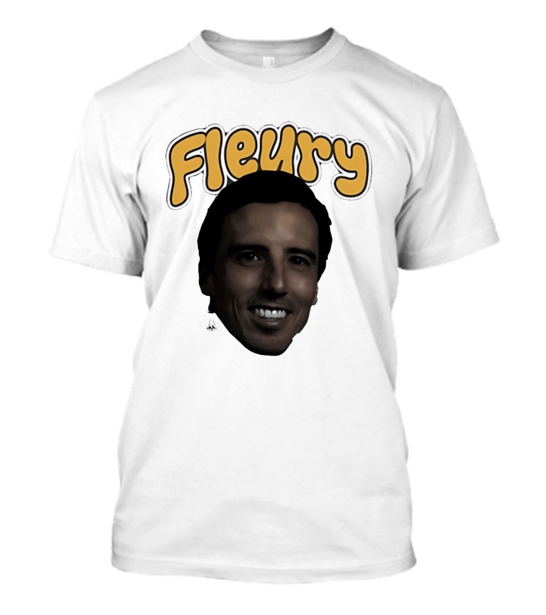 Marc André Fleury Pittsburgh Penguins Big Head Fleury '26 T-Shirt