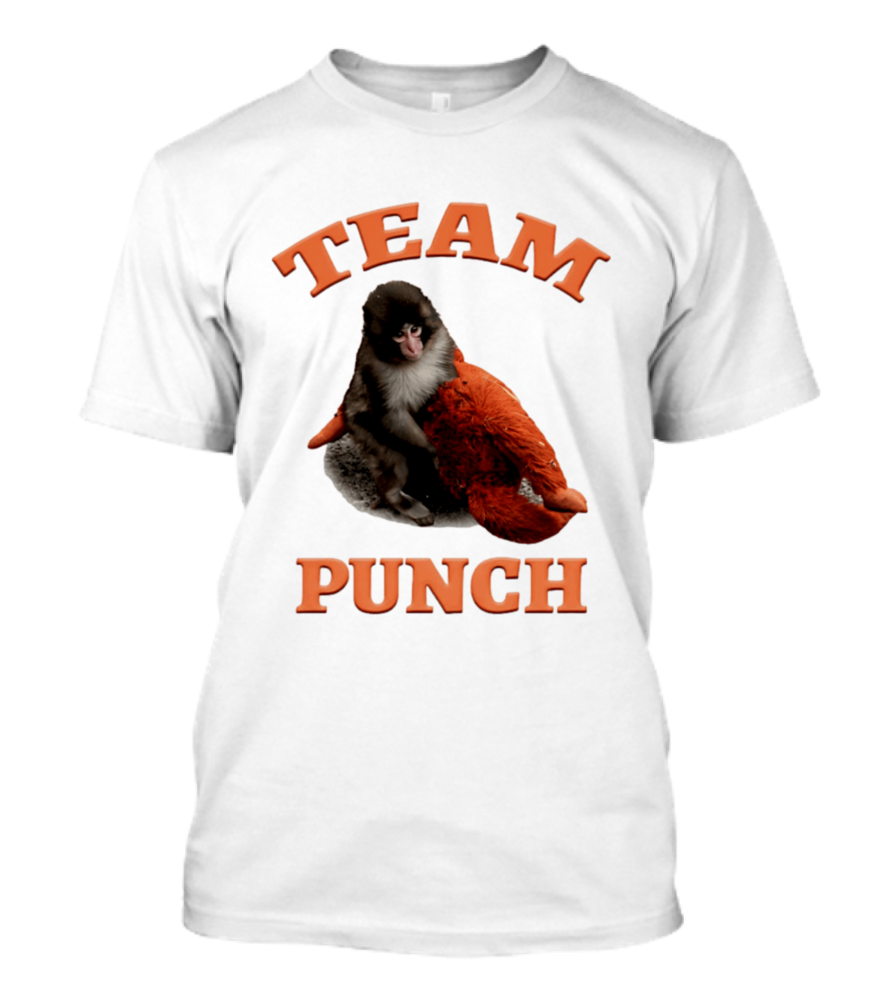 Team Punch Monkey 2026 Collage T-Shirt