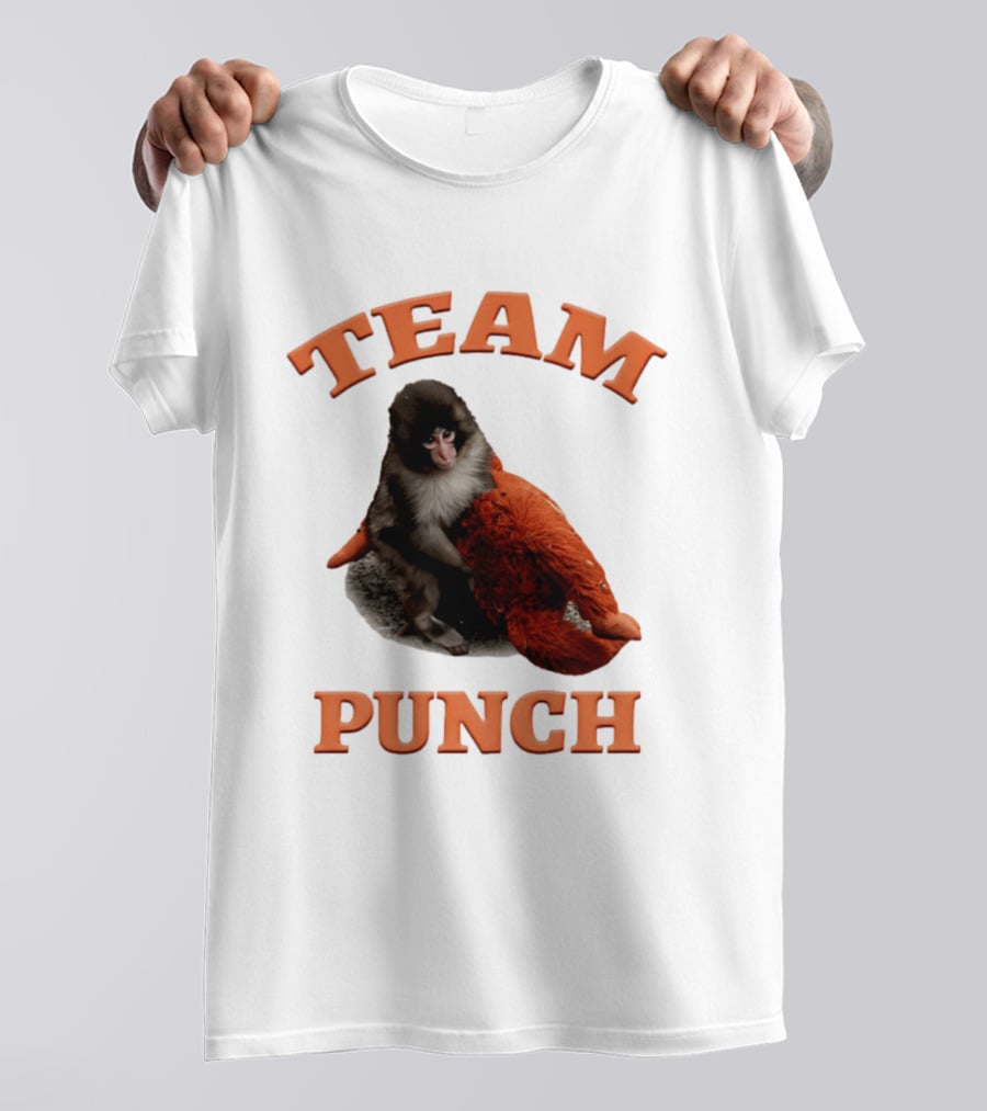 Team Punch Monkey 2026 Collage T-Shirt