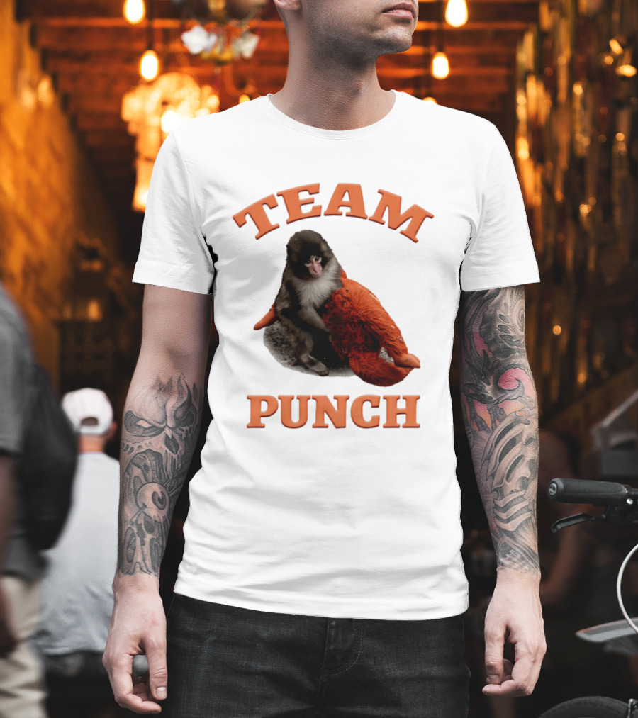 Team Punch Monkey 2026 Collage T-Shirt