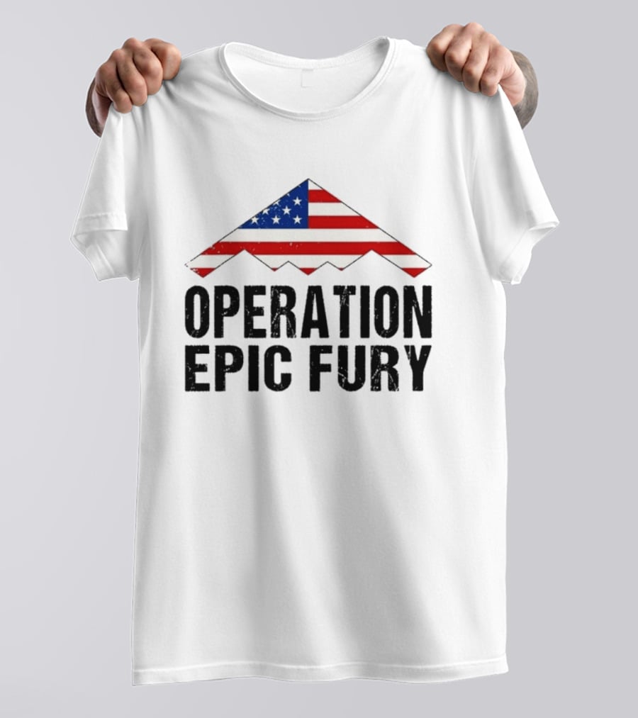 Operation Epic Fury American Flag Patriotic T-Shirt