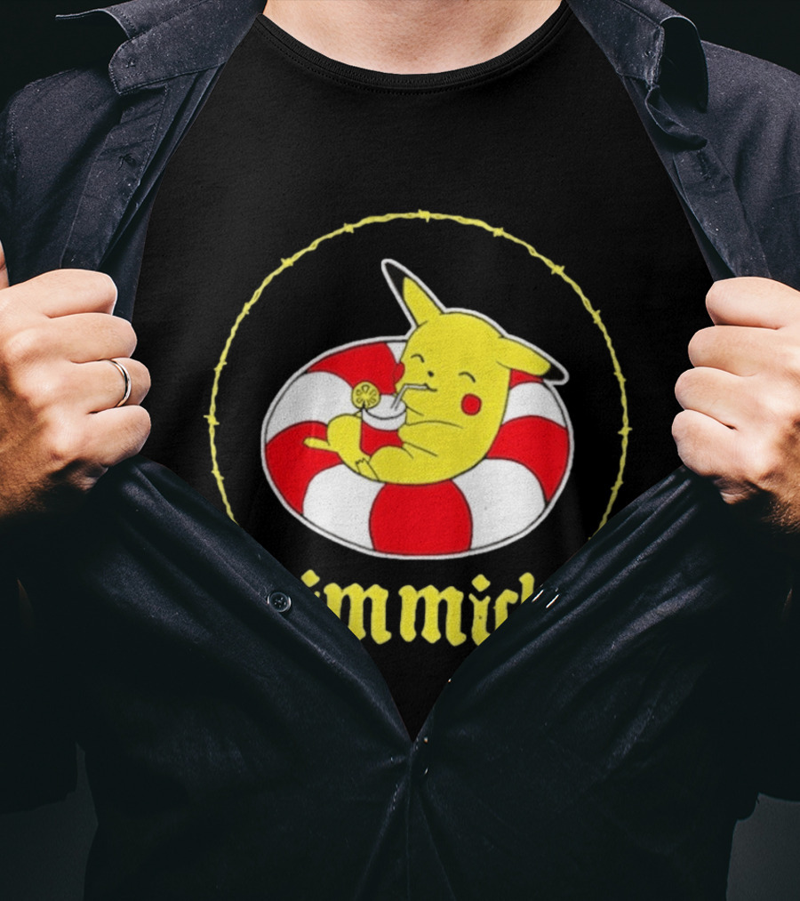 Gimmick Pikachu Float Lemon Drink T-Shirt