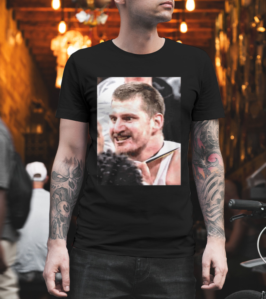 Jokic Confronts OKC After Lu Dort Foul Incident T-Shirt