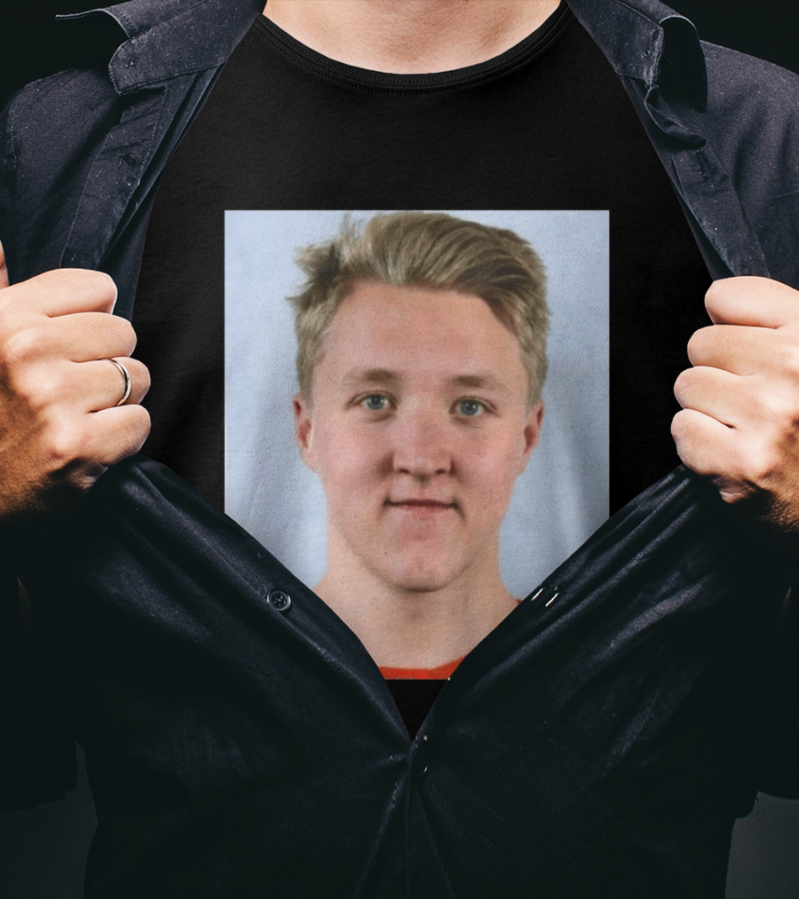 Simon Holmstrom New York Islanders Profile Player T-Shirt