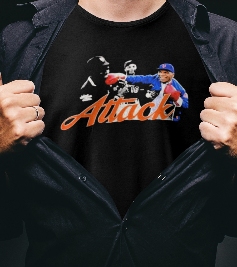 New York Mets Attack Relentlessly T-Shirt