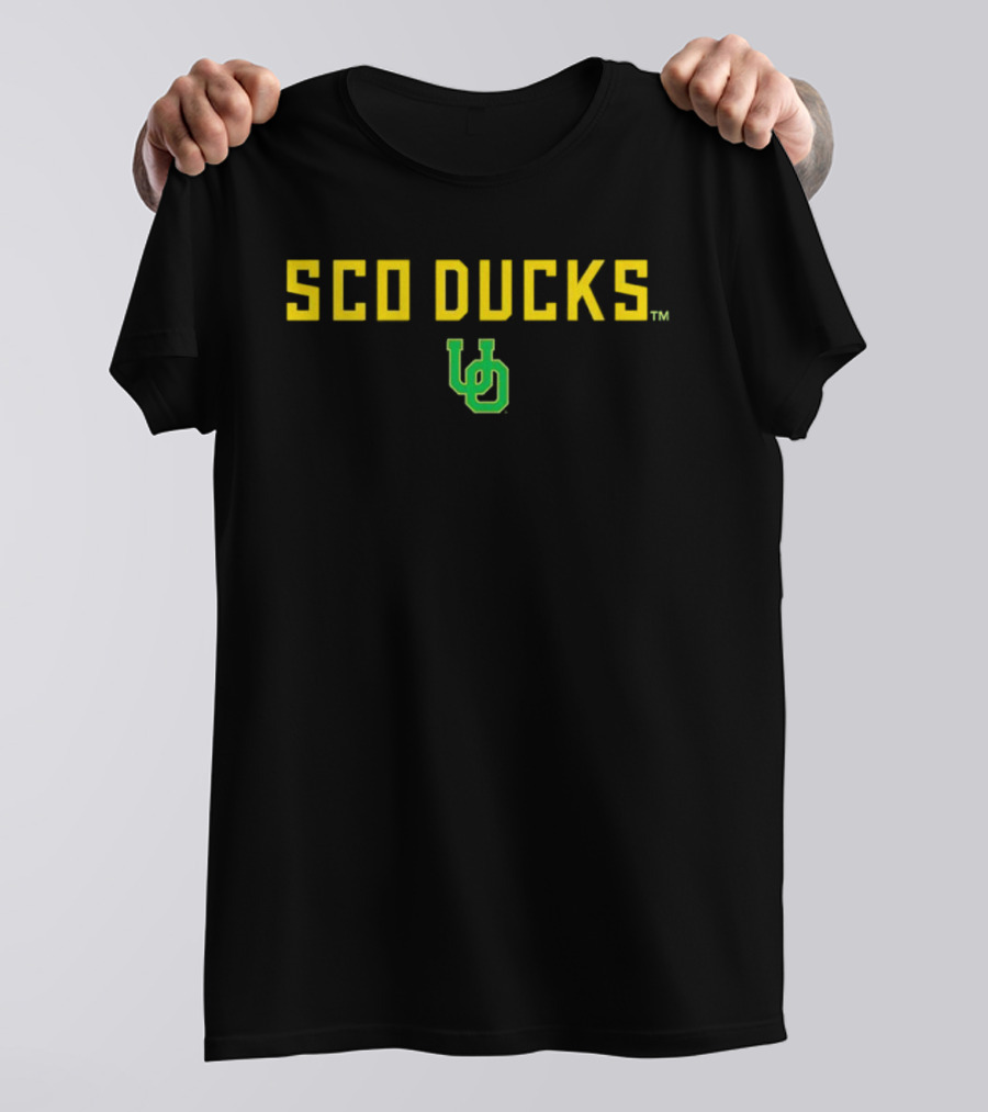 SCO Ducks Oregon NCAA Football UO T-Shirt