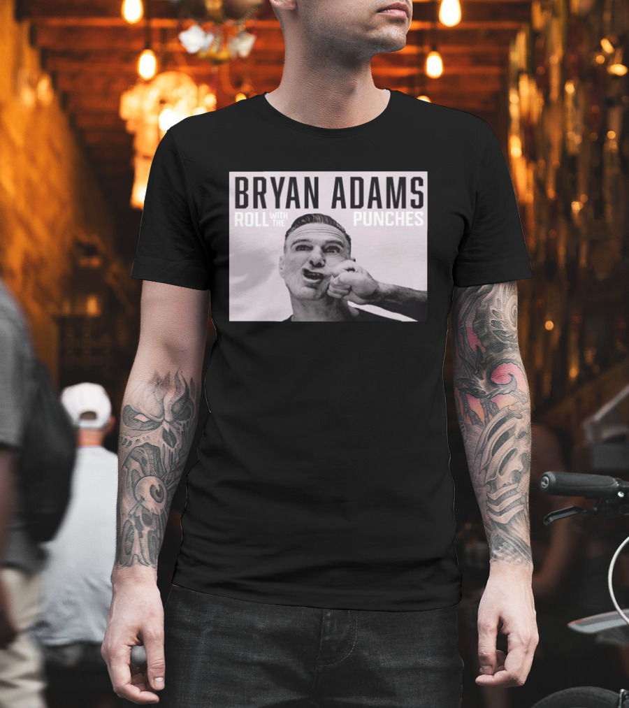 Bryan Adams Roll With The Punches Tour 2026 Dates T-Shirt