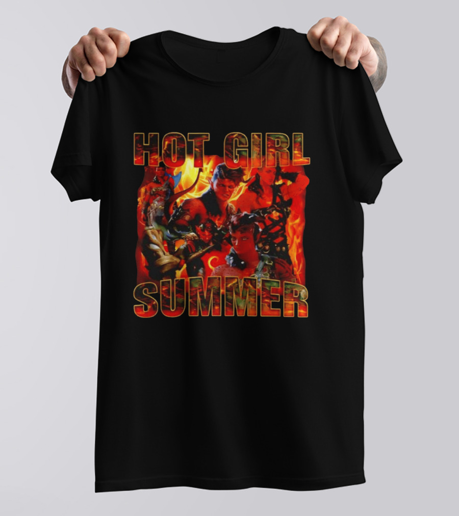 Karlach Hot Girl Summer Fiery Fantasy Adventure T-Shirt