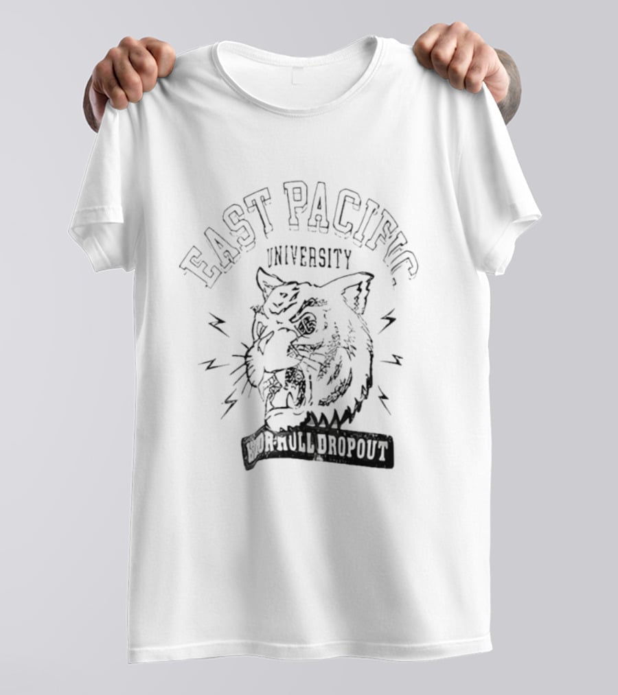 East Pacific University Wildcat Mascot Roar Loud T-Shirt