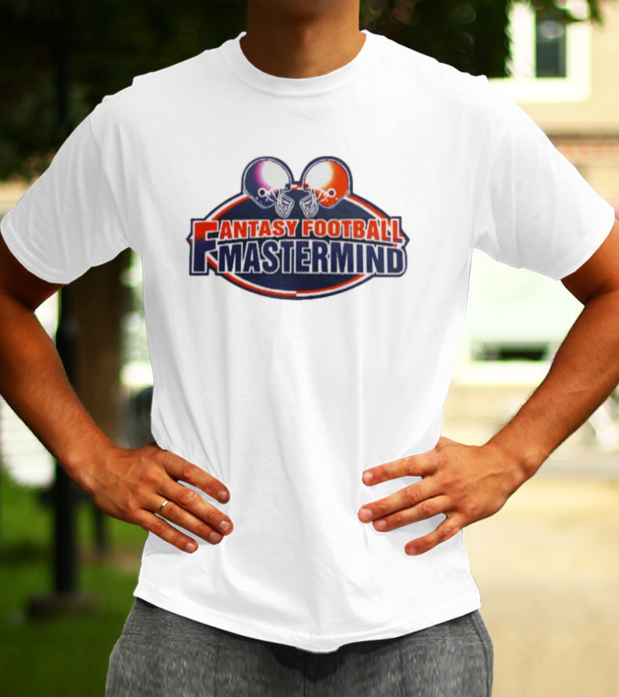 Fantasy Football Mastermind Helmet Faceoff NFL T-Shirt