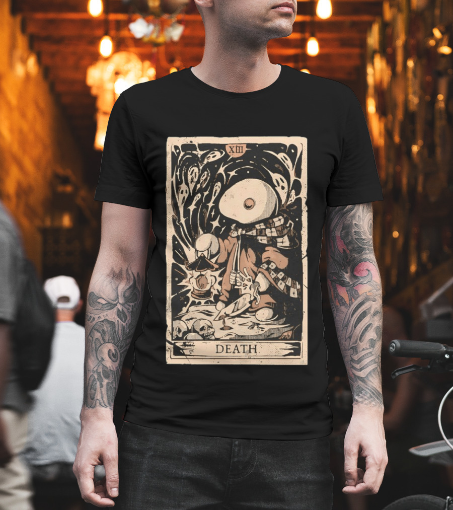 Tonberry King Final Fantasy Death Reaper Tarot Card XIII T-Shirt